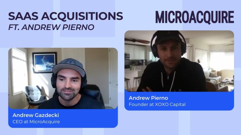 Interview With Andrew Gazdecki From MicroAcquire